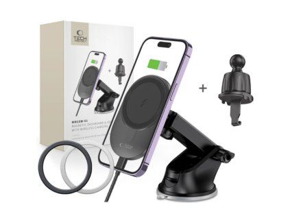 Screenshot 2025 11 14 at 12 17 06 Tech Protect MM15W V1 Car Phone Holder with MagSafe 15W Wireless Charger for Cockpit Air Vent Black Hurtel.com