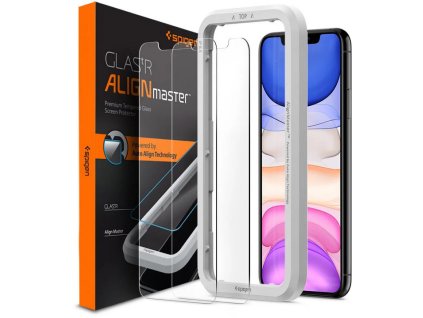 Screenshot 2025 12 12 at 14 47 36 Spigen Align Glas.tR 2 pack iPhone 11 XR Ochranné sklo Alza.cz