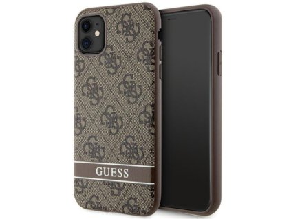 Screenshot 2025 11 25 at 12 53 01 Guess GUHCN61P4SNW iPhone 11 Xr brown brown hardcase 4G Stripe Hurtel.com