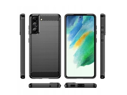 Screenshot 2025 11 28 at 09 41 38 Carbon obal pro Samsung Galaxy S21 FE 5G černý Tvrzenýsklo.cz
