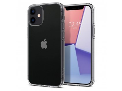 Ochranný obal Spigen Ultra Hybrid pro iPhone 12 Mini transparentní