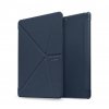 SES 2v1 Smart flip cover + zadní silikonový ochranný obal pro Apple iPad Air 10.5" 2019 3.generace modrý 6016