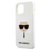 eng pm Karl Lagerfeld KLHCP12SSLKHWH iPhone 12 mini 5 4 bialy white hardcase Silicone Karl`s Head 69899 6