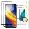 eng pm Wozinsky 2x Super Strength Full Glue Full Screen Tempered Glass with Frame Case Friendly Xiaomi Redmi Note 9 Pro Redmi Note 9S Poco X3 NFC Redmi Note 11 Pro Glo