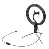 eng pm Baseus photographic lamp 10 ring flash LED ring for smartphone for selfie photos YouTube TikTok mini tripod black CRZB10 A01 63219 3