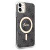eng pl Set Guess GUBPN61H4EACSK Case Charger iPhone 11 6 1 black black hard case 4G Print MagSafe 136490 4