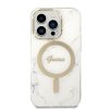 eng pm Set Guess GUBPP14LHMEACSH Case Charger iPhone 14 Pro 6 1 white white hard case Marble MagSafe 136508 3