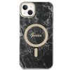 eng pl Set Guess GUBPP14SHMEACSK Case Charger iPhone 14 6 1 black black hard case Marble MagSafe 136521 3
