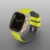 eng pl Uniq Linus Band Apple Watch Series 1 2 3 4 5 6 7 8 SE SE2 Ultra 42 44 45 49mm Airosoft Silicone Lime Green Lime Green 149719 3