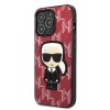 eng pm Karl Lagerfeld KLHCP13LPMNIKPI iPhone 13 Pro 13 6 1 quot hardcase red red Monogram Ikonik Patch 137732 2