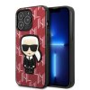 eng pm Karl Lagerfeld KLHCP13LPMNIKPI iPhone 13 Pro 13 6 1 quot hardcase red red Monogram Ikonik Patch 137732 1