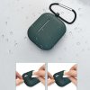 eng pm Case for AirPods 3 silicone soft case for headphones keychain lobster clasp pendant black case D 81656 5
