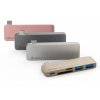 Gmobi Multi-port z USB-C na 2x USB 3.0 + USB-C + čtečky karet SD a Micro SD