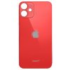 Zadní sklo s větším otvorem na kameru pro Apple iPhone 12 Mini Red