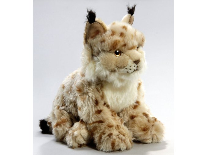 Plüss hiúz 33 cm - plüss játékok