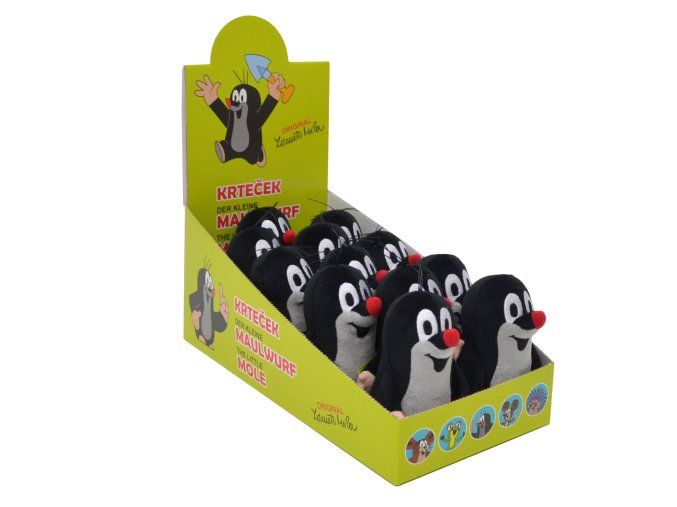 12 db-os doboz, Vakond 12 cm, plüssjáték