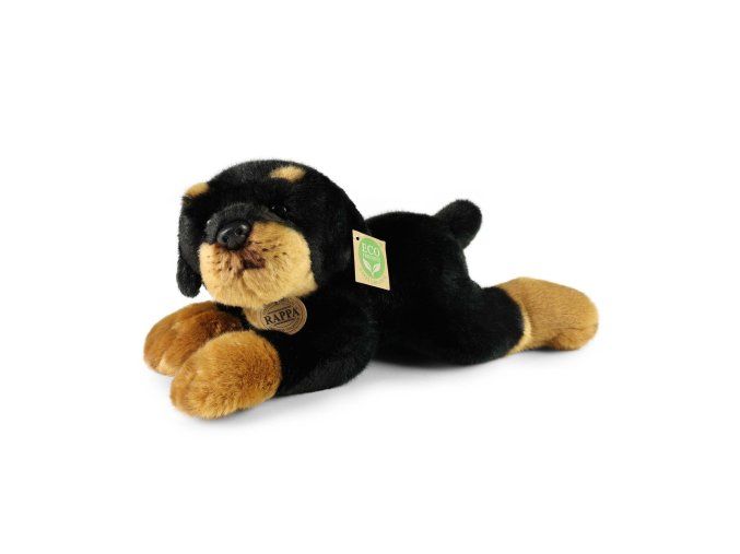 Rottweiler plüss kutya 30 cm