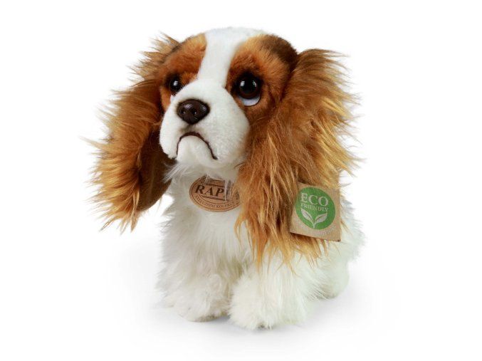 Plüss kutya King Charles spániel 25 cm