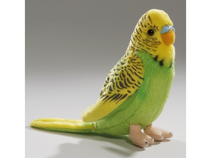 Plüss papagáj 14 cm - plüss játékok