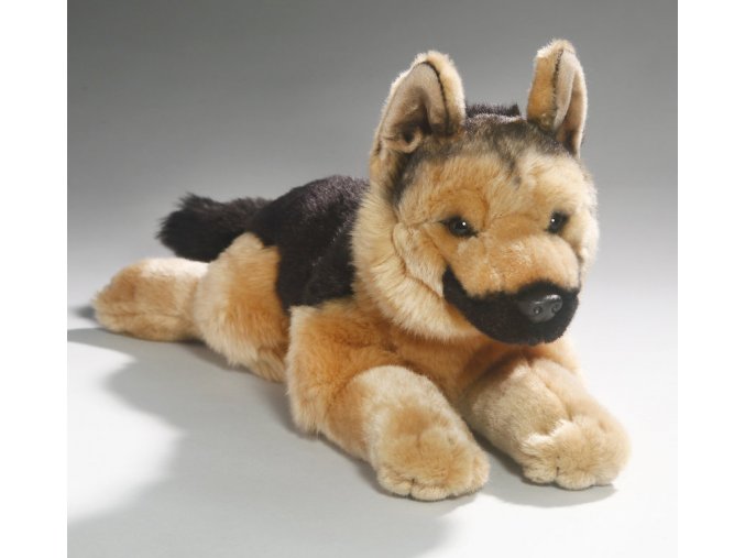 Plüss németjuhász kutya 42 cm - plüss játékok