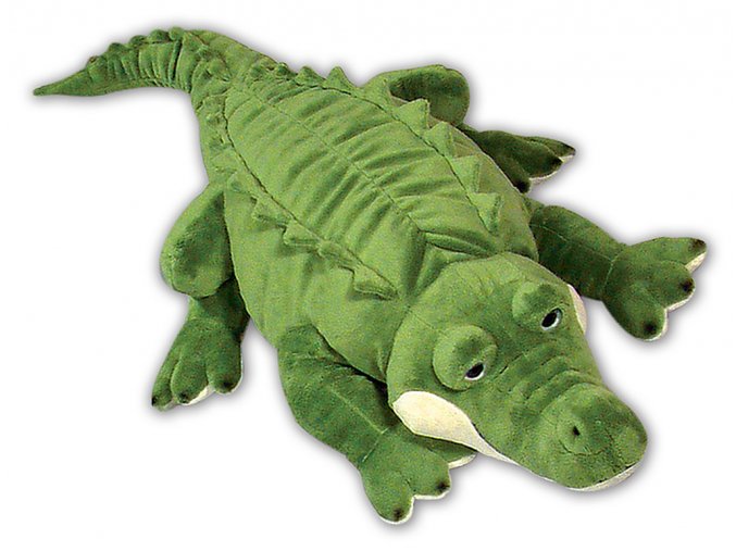 Plüss krokodil 85 cm - plüss játékok