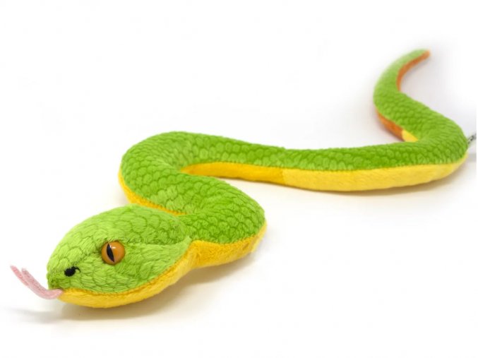Plüss kígyó 42 cm - plüss játékok