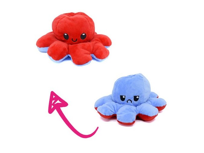 Plüss polip 20 cm - plüss játékok