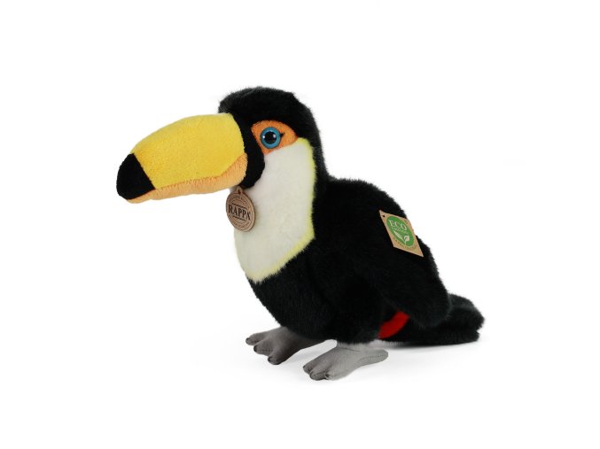 Plüss tukán 23 cm - plüss játékok