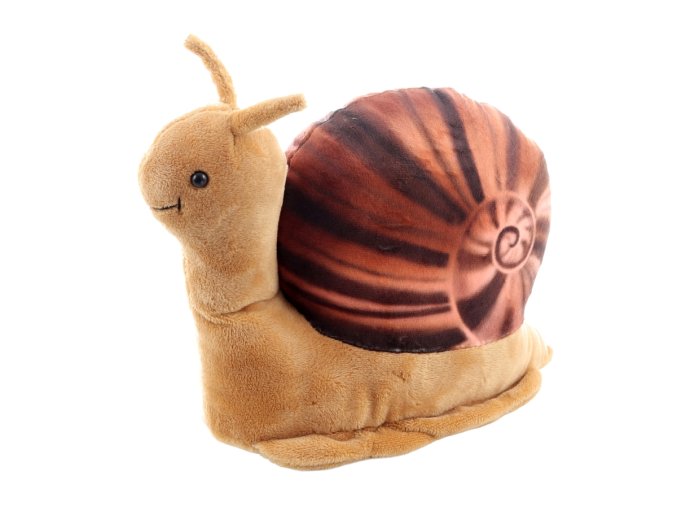 Plüss csiga 24 cm - plüss játékok