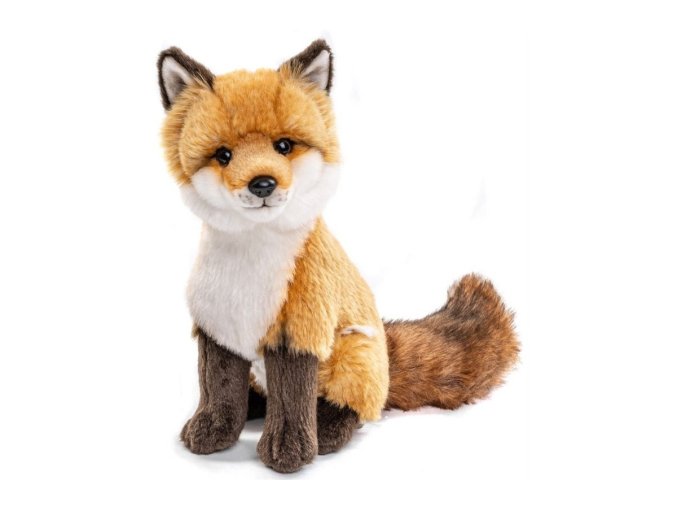 Plüss róka 27 cm - plüss játékok