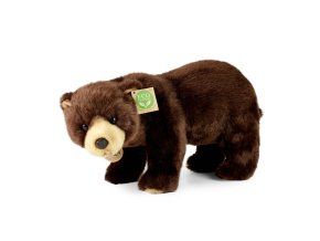 Plüss barna medve 40 cm