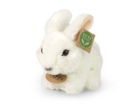 Plüss nyuszi fehér 18 cm