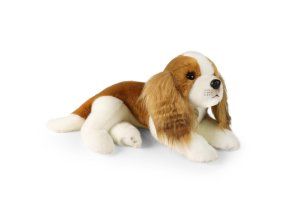 Plüss kutya King Charles spániel 40 cm