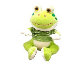 Plüss béka 26 cm - plüss játékok