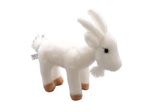 Plüss kecske 22 cm - plüss játékok
