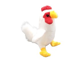 Plüss tyúk 17 cm - plüss játékok