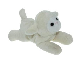 Plüss bárány 16 cm - plüss játékok