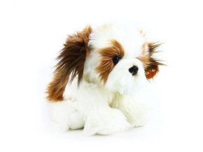 Plüss kutya Shih-tzu 28 cm - plüss játékok