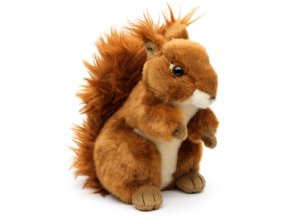Plüss mókus 19 cm - plüss játékok