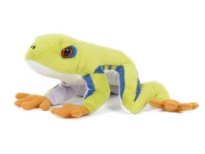 Plüss béka 21 cm - plüss játékok