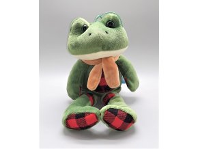 Plüss béka 34 cm - plüss játékok
