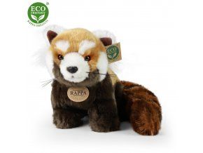 7626 1 pluss voros panda 25 cm pluss jatekok