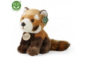 7629 2 pluss voros panda 18 cm pluss jatekok
