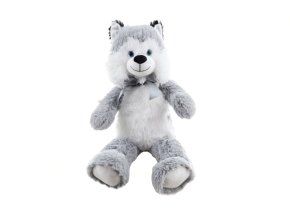 8356 pluss kutya husky 55 cm pluss jatekok