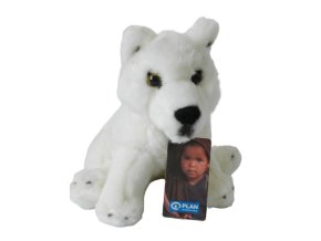 Plüss farkas 20 cm - plüss játékok