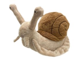 Plüss csiga 20 cm - plüss játékok