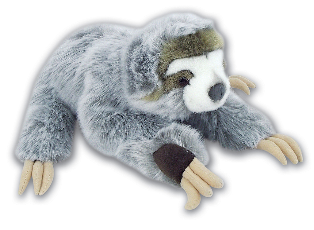 Ark Toys Plüss lajhár 35 cm - plüss játékok