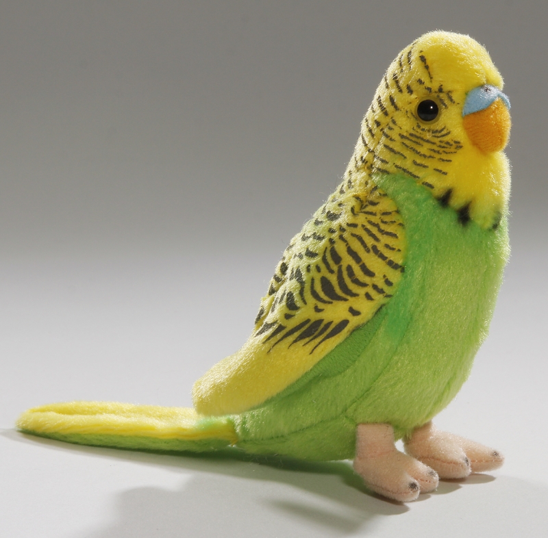 Lamps Plüss papagáj 14 cm - plüss játékok