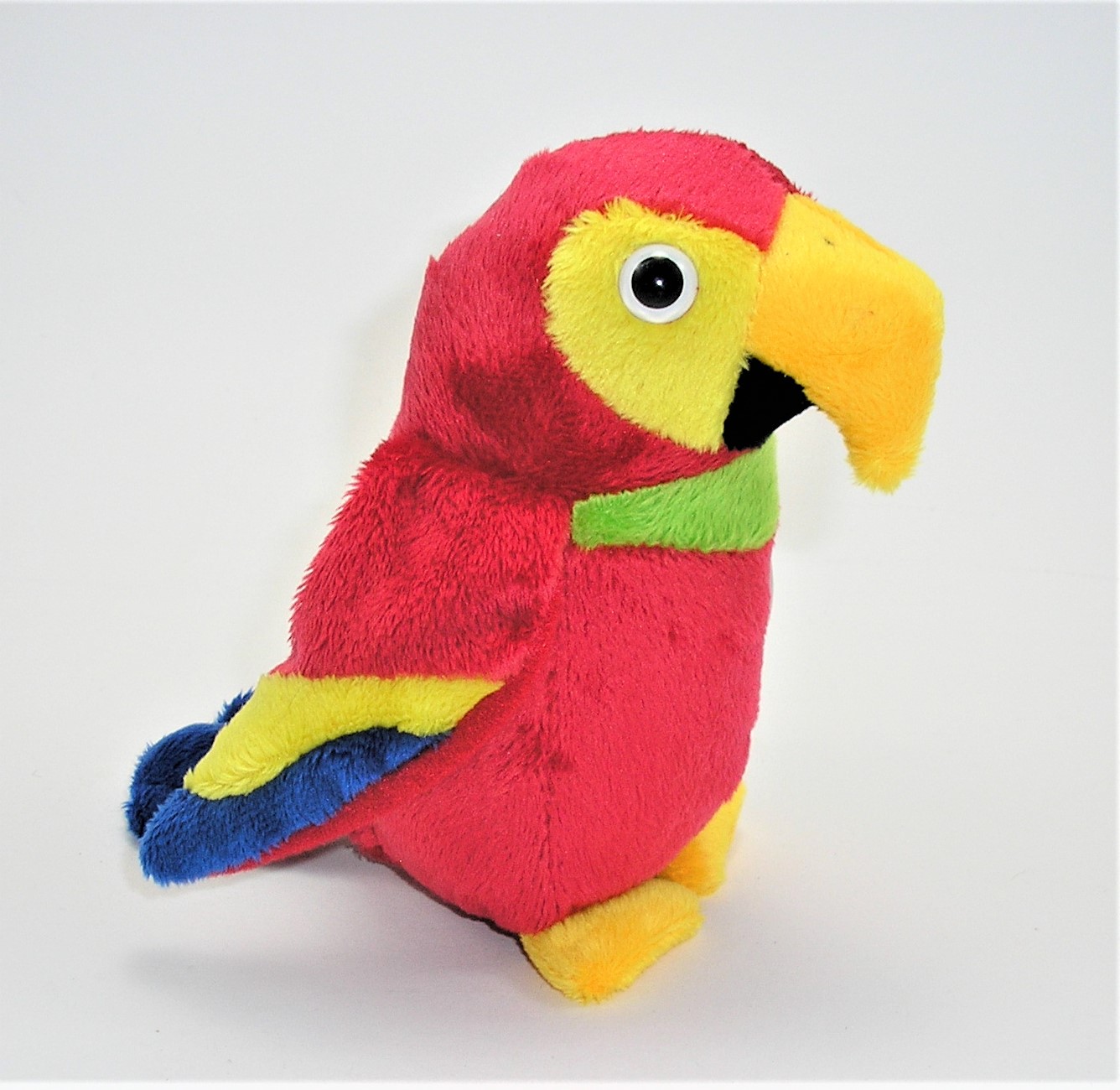 Lamps Plüss papagáj 17 cm - plüss játékok