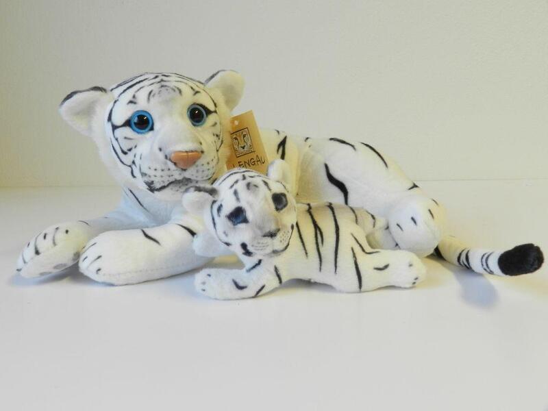 Barvíř Plüss tigris 44 cm - plüss játékok